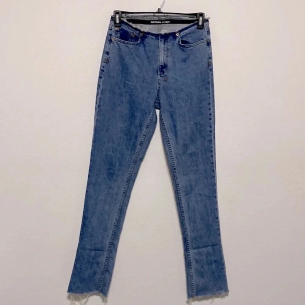 Ksubi Straight n Narrow Ripped City Skinny Jeans Size 28